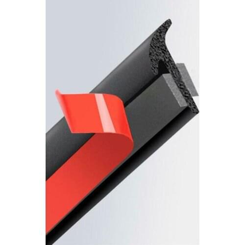 Bumper Sealing Strip Front Rear 1 Roll Shock-Absorbent Sound-Insulated