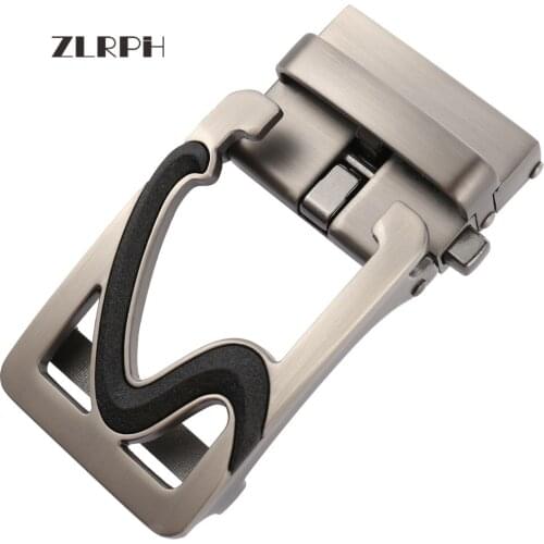 ZLRPH Men Belt Buckle Automatic Luxury Quality Designer Belt Mens Casual Metal Belt Buckle Heads