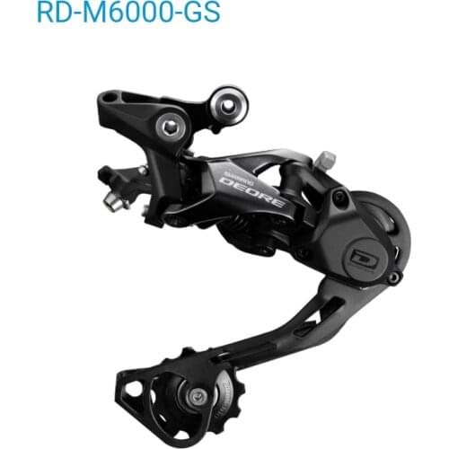 Shimano Deore M6000 10 Speed Shadow Rear Derailleur GS Medium Cage Sgs Long Cage RD 10-speed 10S 10V Switchs