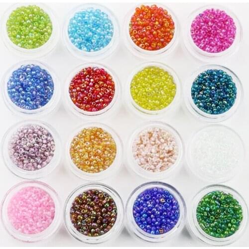 3mm/600pcs Mix Color Charm Czech Crystal Glass Seed Loose Spacer Beads For Kids DIY Bracelet Necklace Jewelry Making Accessories
