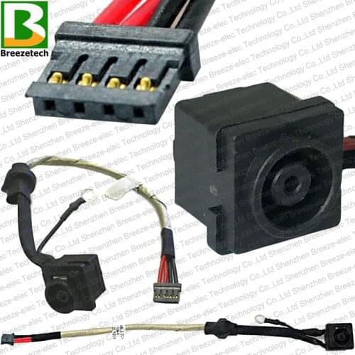 5 pieces/LOT Genuine new Laptop AC DC Power Jack Socket Cable harness connector for Sony M930 PCG-81115L VPCF11 015-0101-1494_A