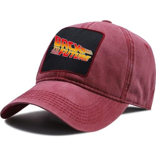 Back To The Future Baseball Caps Men Snapback Hats For Women Outdoor Summer Sun Shade Hat Vintage Youth Trucker Hat Gorras