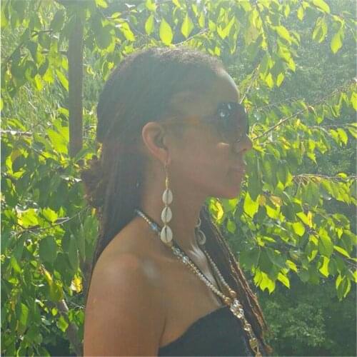 Ethnic style bohemian jewelry earrings women earrings Shell jewelry Birthday gift Woman gift vintage jewelry Summer jewelry