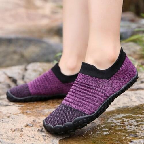 Women Barefoot Five Fingers Shoes Outdoor Beach Sandals Upstream Aqua Shoes Woman Indoor Yoga Fitness Sports Sneakers For Water