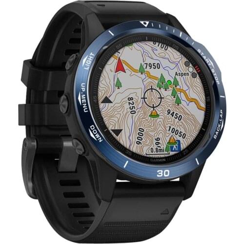 Watch Ring Adhesive Cover Anti Scratch Metal Case For Garmin Fenix 6/ 6pro/ Fenix 6 sapphire Bezel Insert accessories cover case