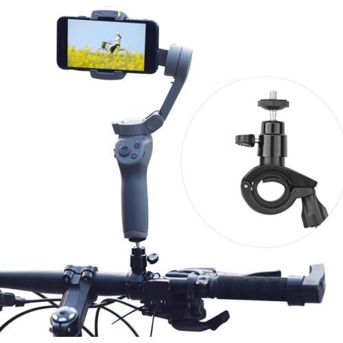 Gimbal Camera Bicycle Mount Stand Bracket Stabilizer for OSMO Mobile 2/3 New Chic