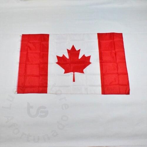 Canada 90*150cm flag Banner for meet Parade party Hanging National flag Canada Decoration banner