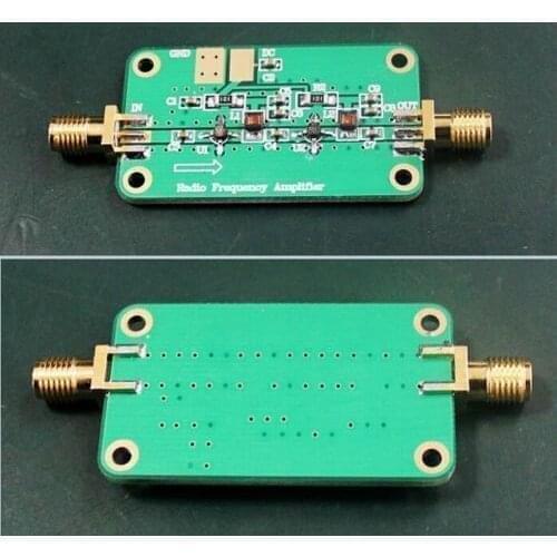 1MHz-2000MHz 64dB Gain NF: 1.8 RF low-noise power amplifier Module VHF HF FM Ham receiver