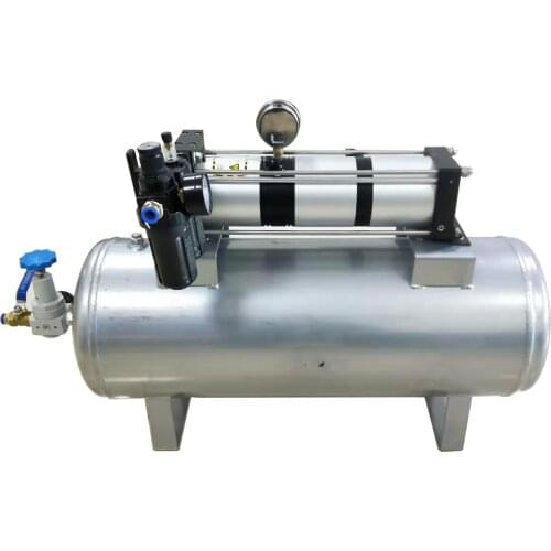 Free shipping Wellness Model :AB03-B 10-20 Bar air pressure booster pump with 20 liters air tank and high pressure regulator
