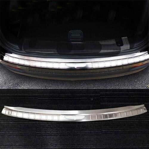 NEW Steel Outer Rear Bumper Protector Plate Cover Sill 1P For Jeep Compass 2017 2018