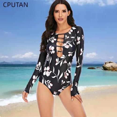 Sexy Rashguard Swimwear Women One Piece Swimsuit Surfing Swimwear Swimming Suit Beach Wear Surf Bodysuit Backless Monokini