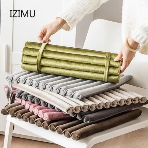 Foldable seat cushion chair cushion ass cushion family dining chair cushion seat cushion winter office for students desk chair