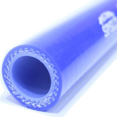 SPSLD 20mm 3 Layers Polyester 1 Meter Silicone Straight Hose Blue Silica Gel Tube For Car Engine Universal High Temperature Pipe
