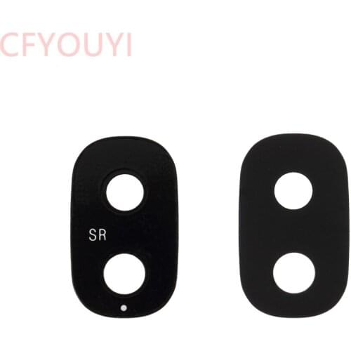 For Samsung Galaxy J4 2018/J250 Glass Material Back Rear Camera Lens with Adhesive Stickers