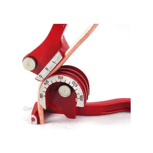 Heavy Duty Tube Pipe Bender 3 in 1 6 8 10mm 180 Straight Angle Plumbing AC HVAC