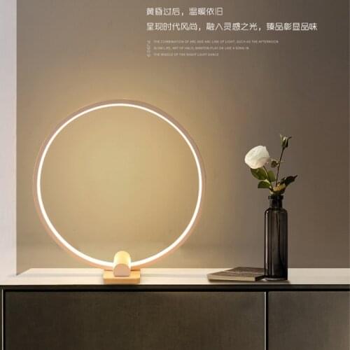 Lamp of bedroom the head of a bed sweet romance marriage room household adornment lamps and lanterns of remote control