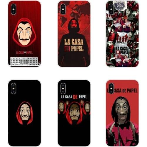 TV La Casa de papel For Xiaomi Mi4 Mi5 Mi5S Mi6 Mi A1 A2 A3 5X 6X 8 CC 9 T Lite SE Pro Accessories Phone Cases Covers