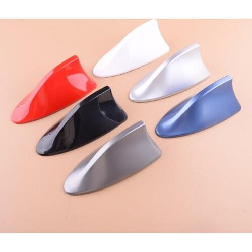 Universal Car Exterior Roof Shark Fin Antenna FM/AM Signal Radio Aerial Styling Multiple Colors
