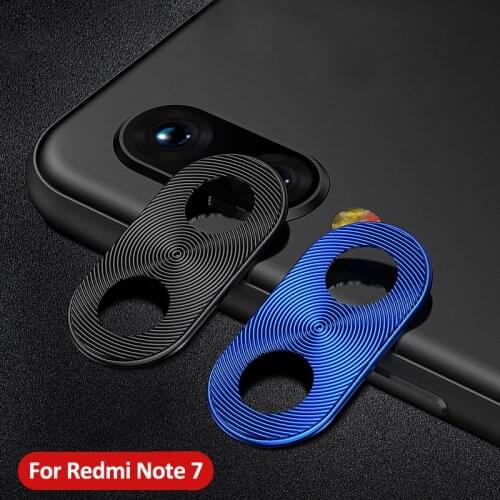 For Redmi Note 7 Camera Lens Protector Ring Plating Aluminum For Xiaomi Redmi Note 8 Pro Note 8T Camera Cover Ring Protection