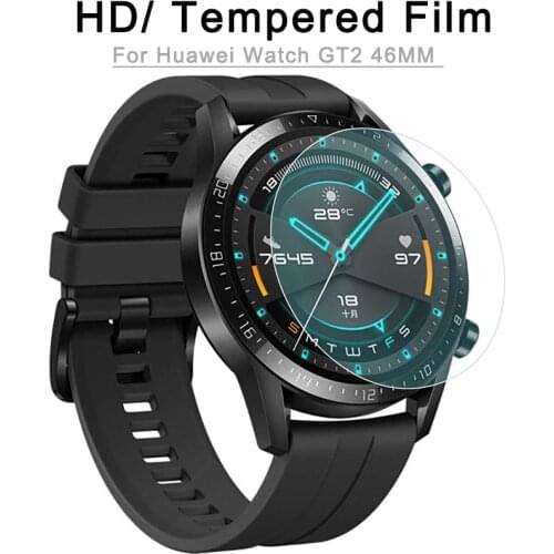 1/2/3/6PCS New Soft Super Easy To Install Anti-Dirty HD Tempered Film Protective Film For Huawei Watch GT2 46MM Smart Watch
