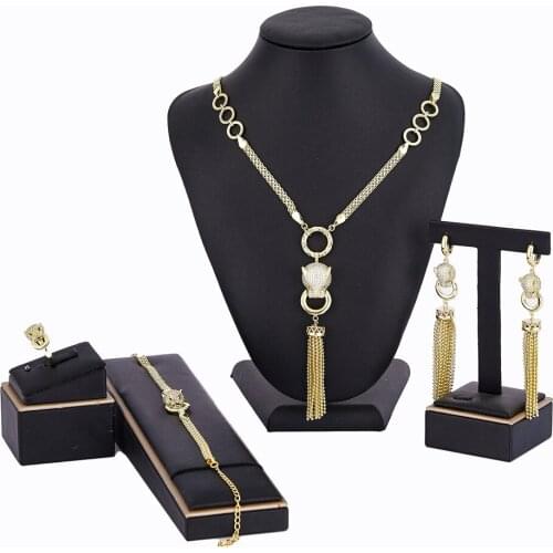2020 Dec summer new design jewelry set for women fashion jewelry set copper high quality jewelry set
