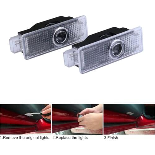 2x Led Car Door Courtesy Light Logo Shadow Laser Projector Lamp For Mini Cooper One S JCW R55 R56 R60 F55 F56 F60 Countryman