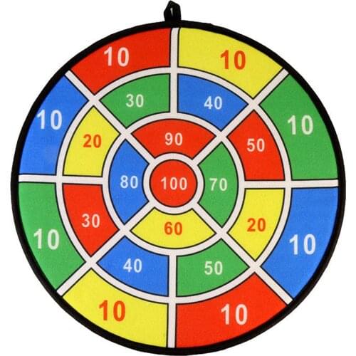 35.56CM Funny Childrens Dart Target Sticky Binding Ball Hook Cloth Kids Target Toy Family Party Outdoor Group Game Gift For Boy