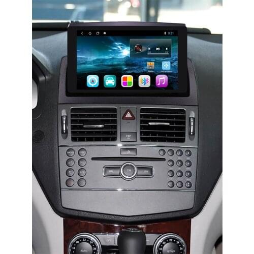 8.8'' Android Car Navigation Radio Car DVD Player For Benz C200 W204 2005-2012 Car audio player with android system