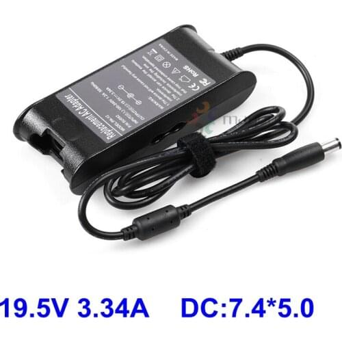 Laptop Accessories AC Adapter 19.5V3.34A 65W 7.4x5.0mm Laptop Battery Charger Power Supply for Dell Latitude D600 D610 D800 D820