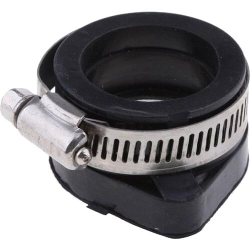 27mm Carburetor Rubber Adapter Inlet Intake For Motorcycle Dirt Bike