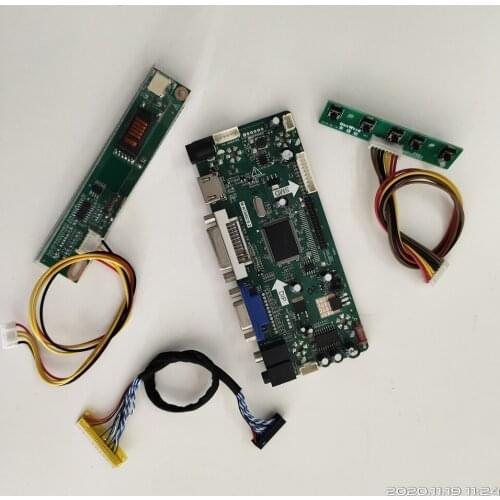 Kit for LQ150X1LHC3 B 1024x768 HDMI+DVI+VGA LCD 30pin M.NT68676 LED Display Monitor Controller Board Panel Audio Screen 15"