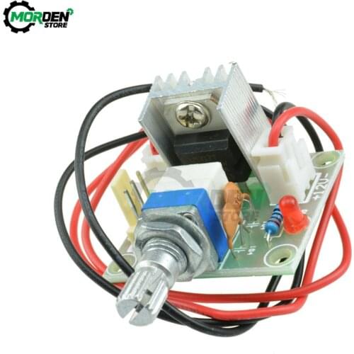 LM317 Motor Controller DC Linear Converter Down Voltage Regulator Board Speed Control Module DC 3.25-15V To DC1.25V-13V