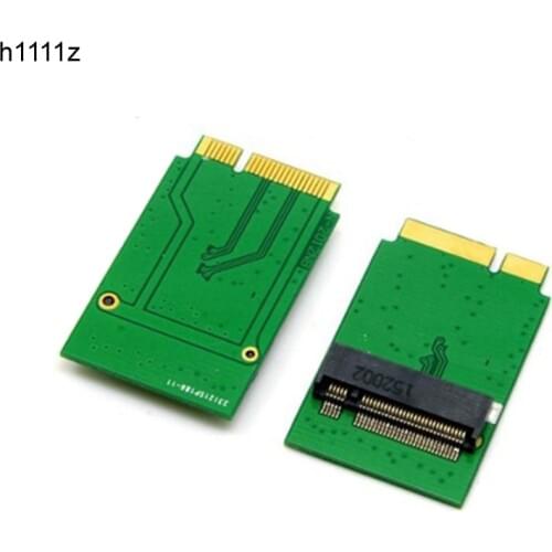 M.2 NGFF SSD to 17+7 Pin Adapter Card Board for MacBook Air 2012 For Macbook AIR 2012 A1466 A1465 MD223 MD224 MD231 MD232 SSD M2