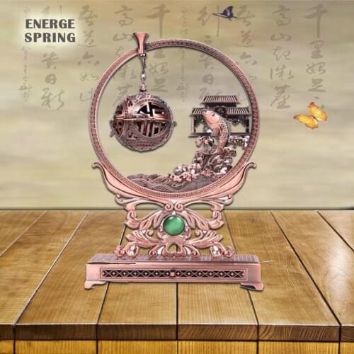 Back Flow Incense Burner Alloy Retro Hanging Furnace Aromatherapy Ball Stick Incense Coil Incense Censer Home Decorations