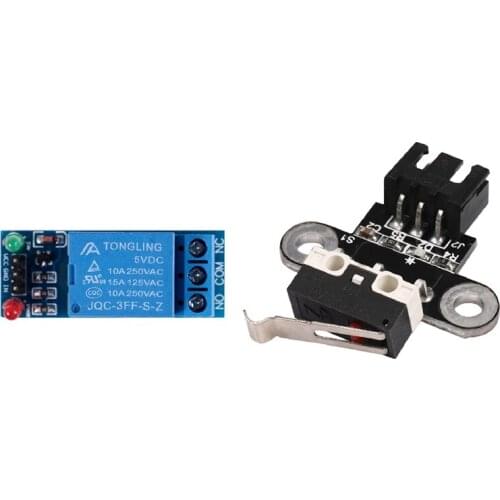 Low Level One Channel Relay Module 5V DC For PIC ARM & 3D Printer Parts Mechanical Endstop Limit Switch Module