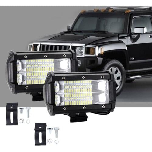 5in Car LED Work Light Bar Driving Lamp for Offroad Boat Tractor Truck 4x4 SUV Fog Light 12V 24V Headlight for ATV Led Bar