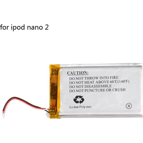 3.7V Li-ion Battery Replacement 330mAh for iPod Nano 2 2G 2nd Gen MP3 with Tools
