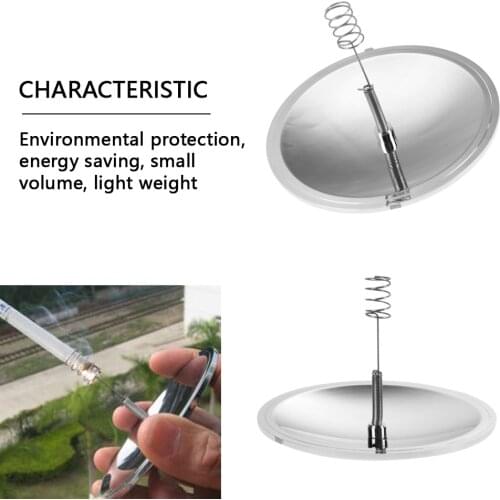 Solar Igniter Parabolic Reflector Fire Making Outdoor Camping Fire Maker Emergency Tool