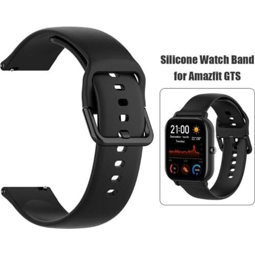 Silicone Wristband Replacement Watch Bracelet Small Size for Amazfit GTS for Huami Mi Health Watch 20cm Smart Wristband Strap