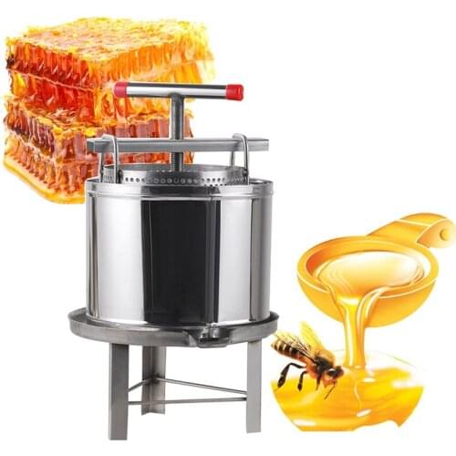 XTMAU Stainless Steel Honey Wax Pressure Machine Manual Presser Machine Fully Enclosed Squeezer Paraffin Rolling Mill Waxing