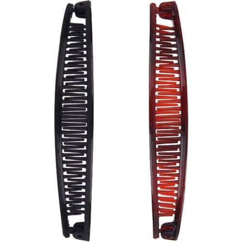 2pcs Plastic Hair Claw Clip Fashion Hair Jaw Clip for Women Hair Clamps Claw Clip Crab for Hair Accessories