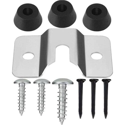 1 Set Dartboard Mounting Bracket Hardware Kit Screws for Hanging Dartboard