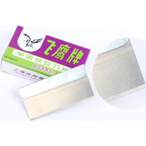 100PCS/BOX Flying Eagle Brand Safety Razor Blade for OCA Adhesive Sticker Removing Cleaning LCD Repair Tool