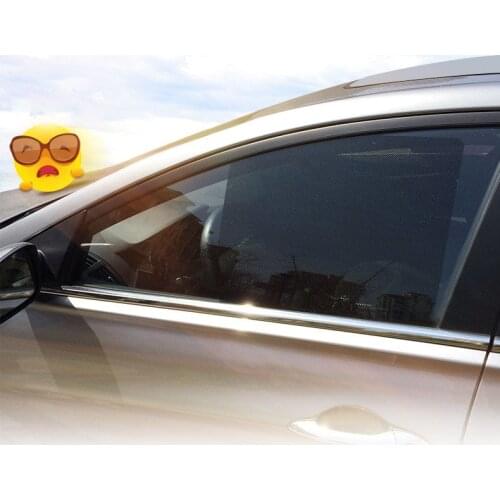 2pcs/lot 72*52cm Uv Sticker Car Sunshade Electrostatic Stickers Auto Static Film Adsorption Force Sunshade Stickers Car Styling