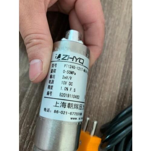 5 pins PT124G-121T-50MPa-M14-152/460-k Shanghai Chaohui melt pressure sensor / transmitter replace of PT124B-121T-50MPa-M14-k