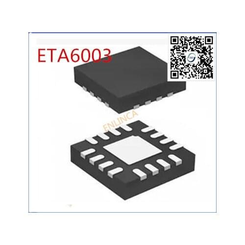 5PCS ETA6003 ETA6003m QFN Power ic for Lithium Battery