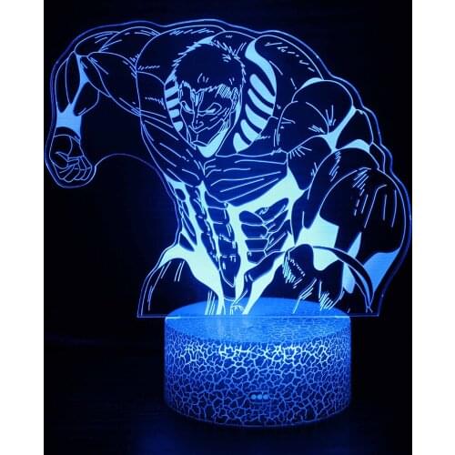 Anime Kawaii Room Decor For Home Night Light Usb Mood Led Lights Rgb Lamp Gifts Living Decoration Child Desk Three-dimensional