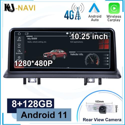 10.25'' Android 10 Car GPS Navigation Radio player Multimedia for BMW 1 Series 120i E81 E82 E87 E88 2006-2011