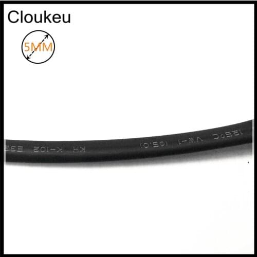 5Meter Black Heat Shrinkable Tube 5mm Inner Diameter Insulation 5MM Heat Shrink Tubing