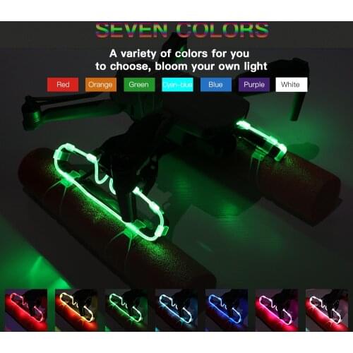 For DJI Mavic Air 2S/Mavic Air 2 Drone Heightened Landing Gear Floating Buoyancy Stick Kit LED Landing Gear High Quality Durable